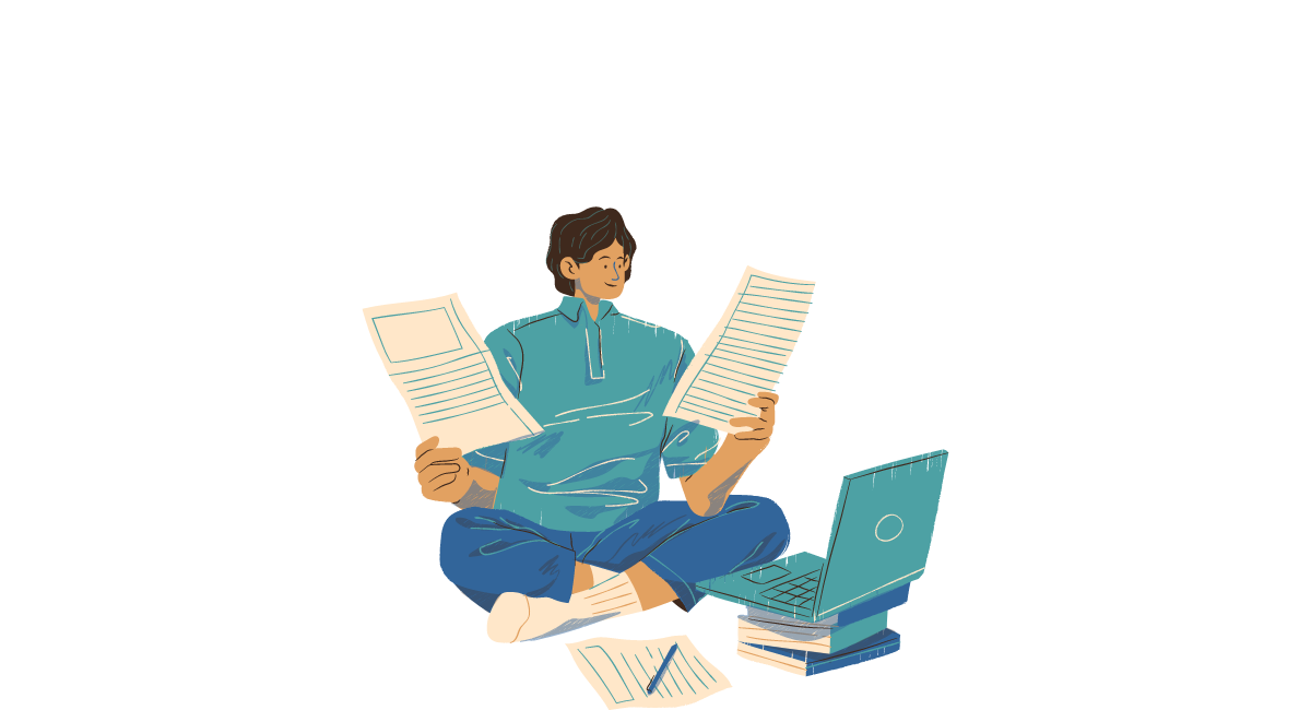 An entrepreneur writing a Standard Operating Procedure to improve business efficiency and team productivity. 
