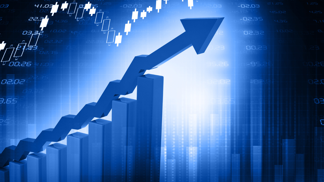 Graph showing continuous growth in performance marketing