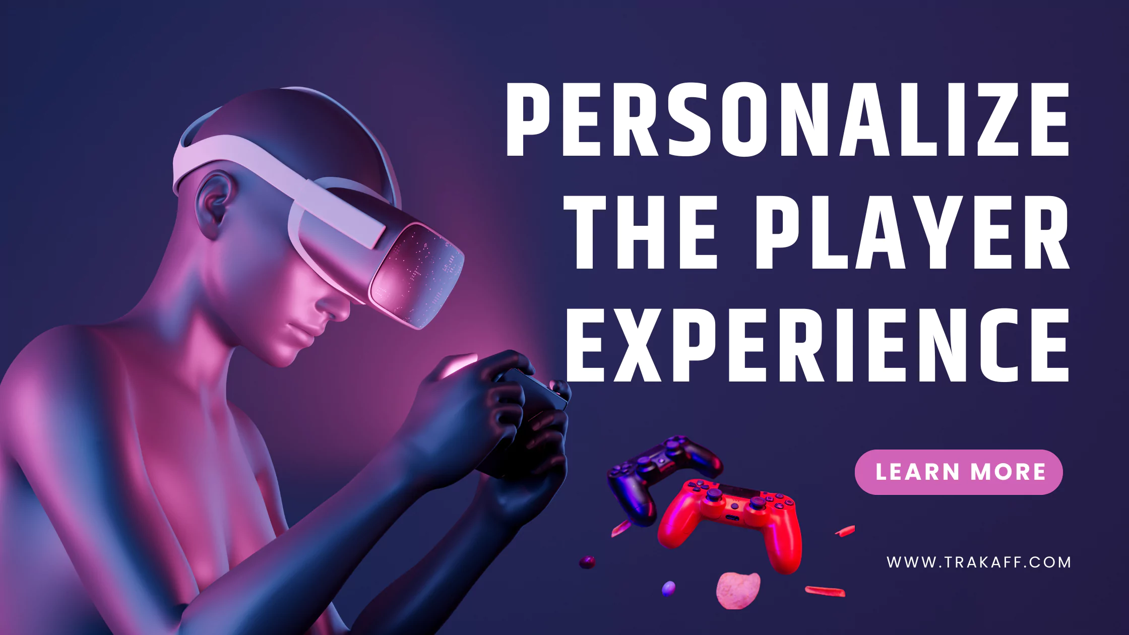 Personalized gaming experience with gaming mouse and man playing